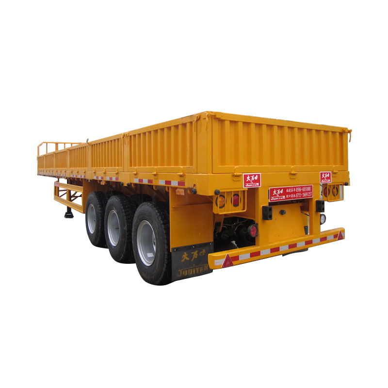 Why Is Dropside Semi Trailer so Efficient in Engineering and Logistics Transportation?