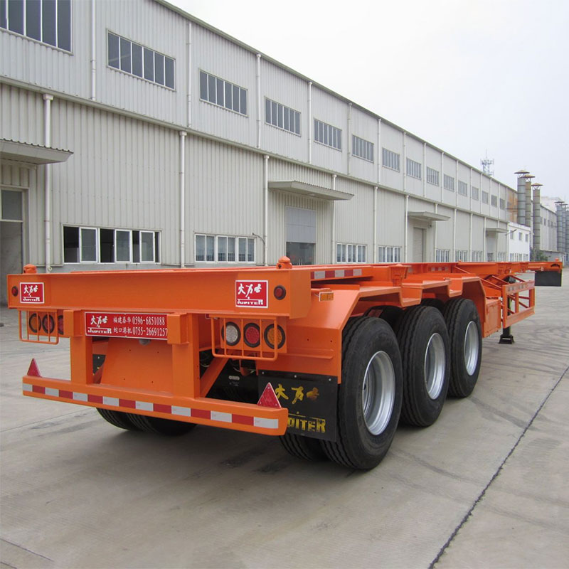 skeleton semi trailer